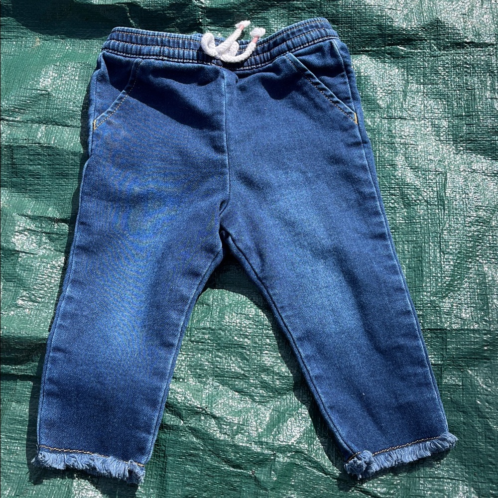 Blue Denim Jegging Baby Pants